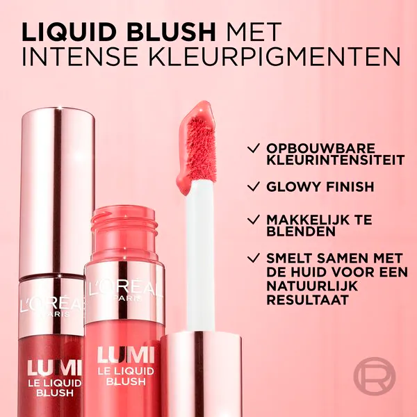 L'Oréal Paris Lumi Le Liquid 640 Rouge Paris Blush