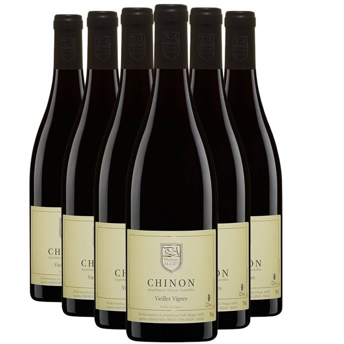 Domaine Philippe Alliet Chinon Vieilles Vignes 2023 - Red Wine from the Loire Valley (6x75cl) Organic