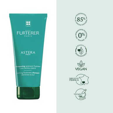 René Furterer Astera Champú calmante para cuero cabelludo irritado 200 ml