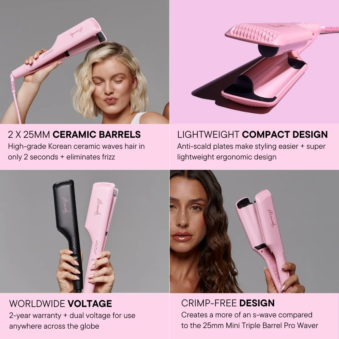Hair Tools Double Waver - Piastra Capelli