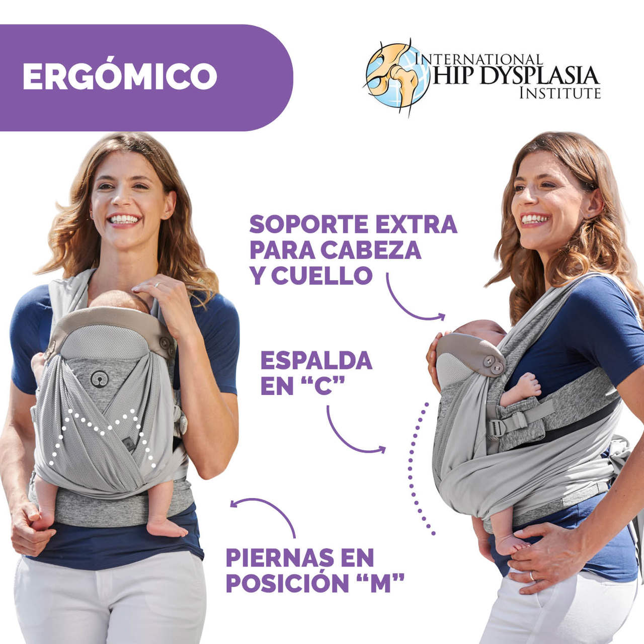 Nosidełko dla niemowląt Boppy Adjust ComfyFit