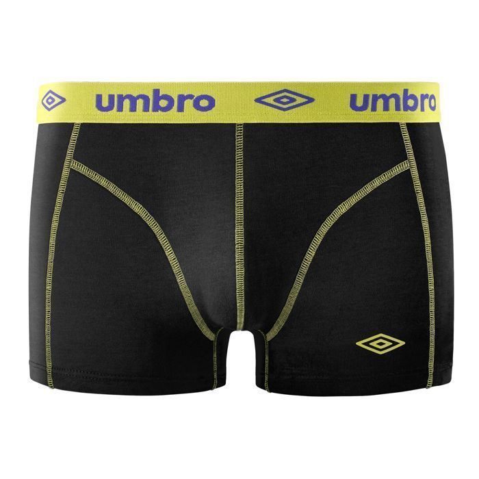 Boxer da uomo Umbro - Neri (confezione da 4)