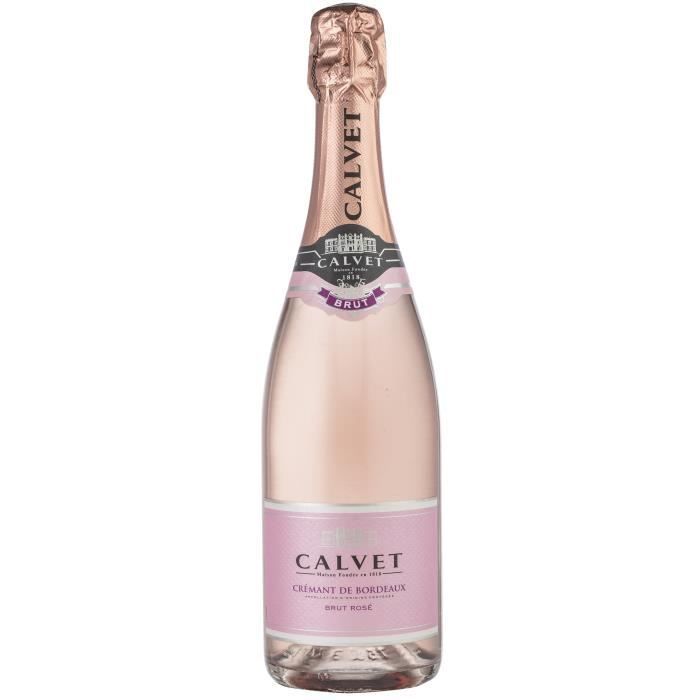 Calvet 2023 Crémant de Burdeos Rosado Brut