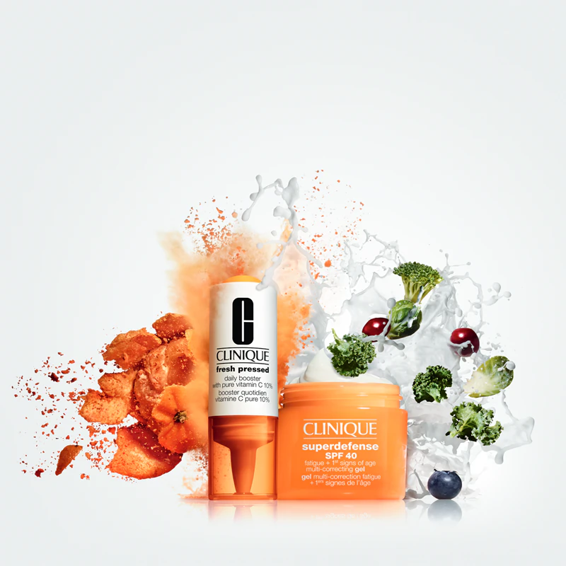 Clinique Superdefense™ SPF 40 Fatigue + 1st Signs of Age Multi Correcting Gel hydratačný krém proti prvým známkam starnutia pleti
