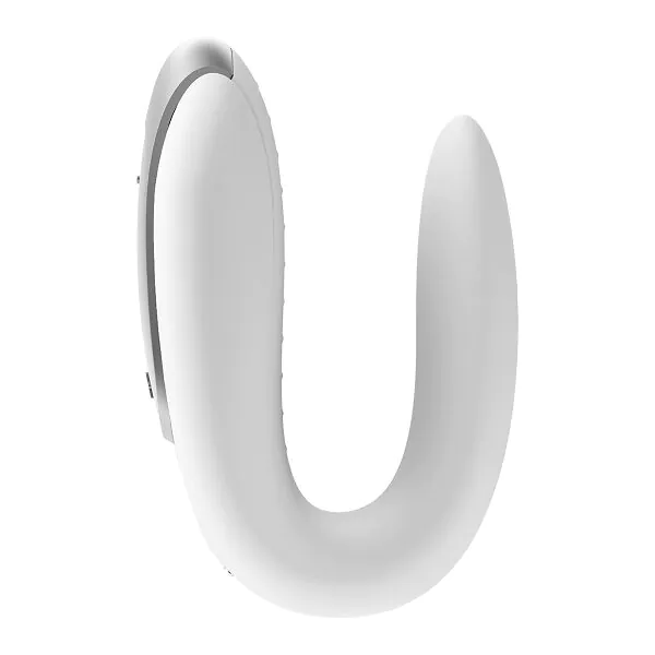 Satisfyer Masażer Double Fun Connect App White