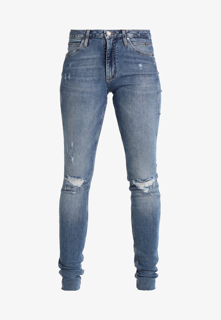 Jean Calvin Klein Jeans coupe skinny - denim déchiré