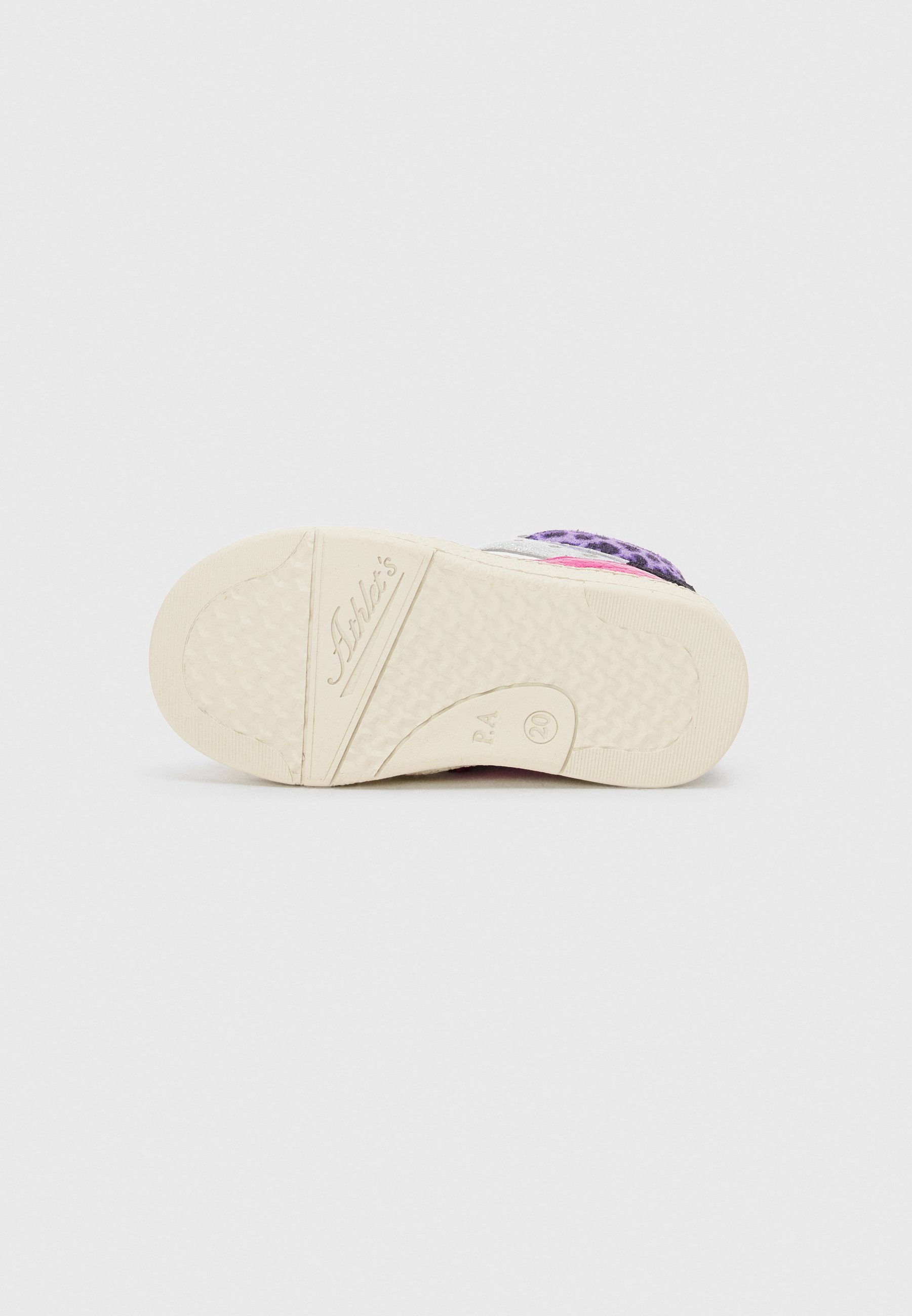 POM D'API MOUSSE BUMP UNISEX - Hoge sneakers - gebroken wit/paars