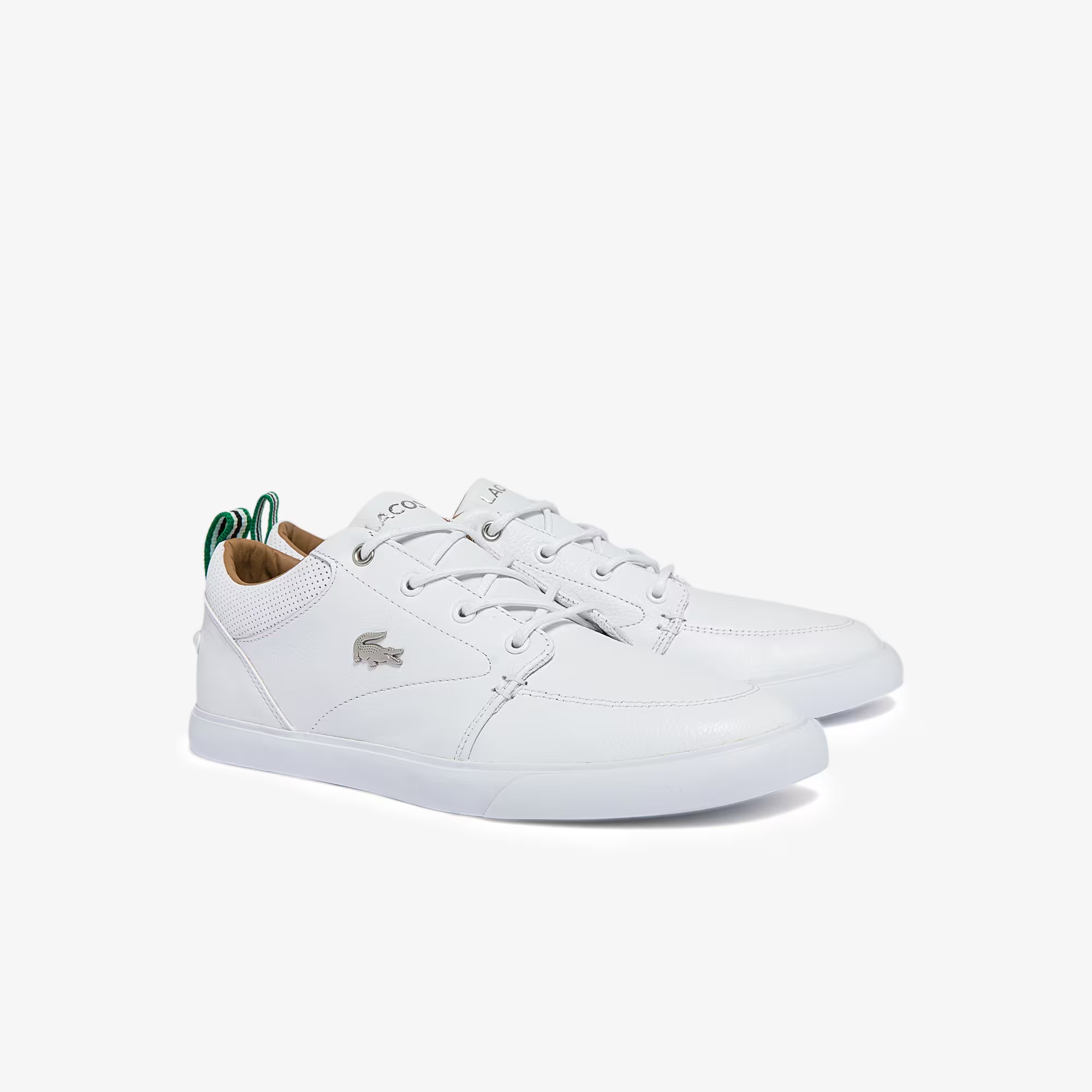 Men's Bayliss Leather Perforated Collar Sneakers