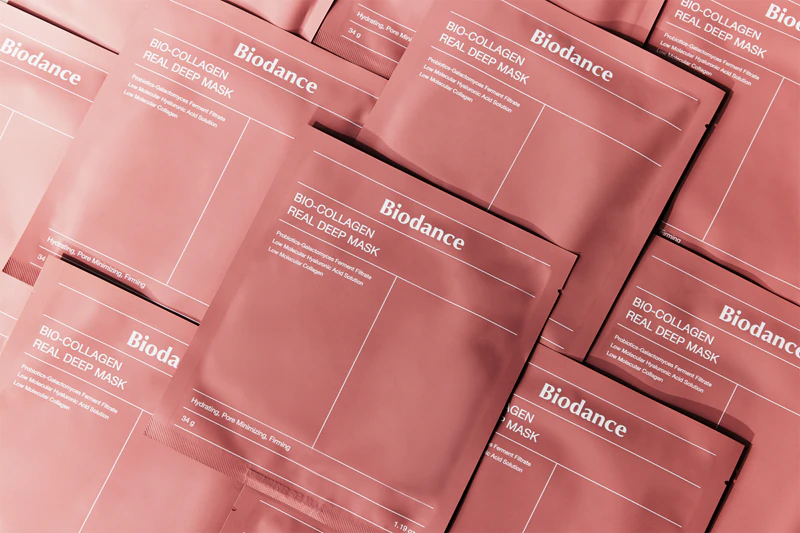 Biodance Bio-Collagen Real Deep Mask - uma máscara de hidrogel intensamente hidratante que minimiza os poros.
