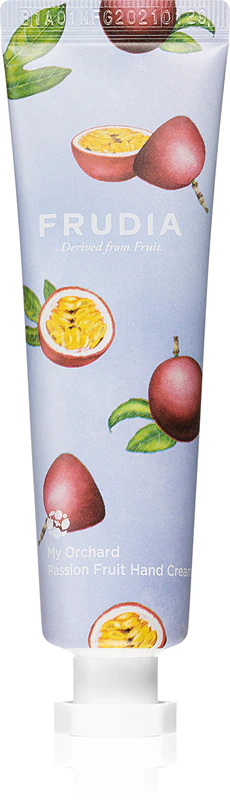 Creme hidratante para mãos Frudia My Orchard com maracujá