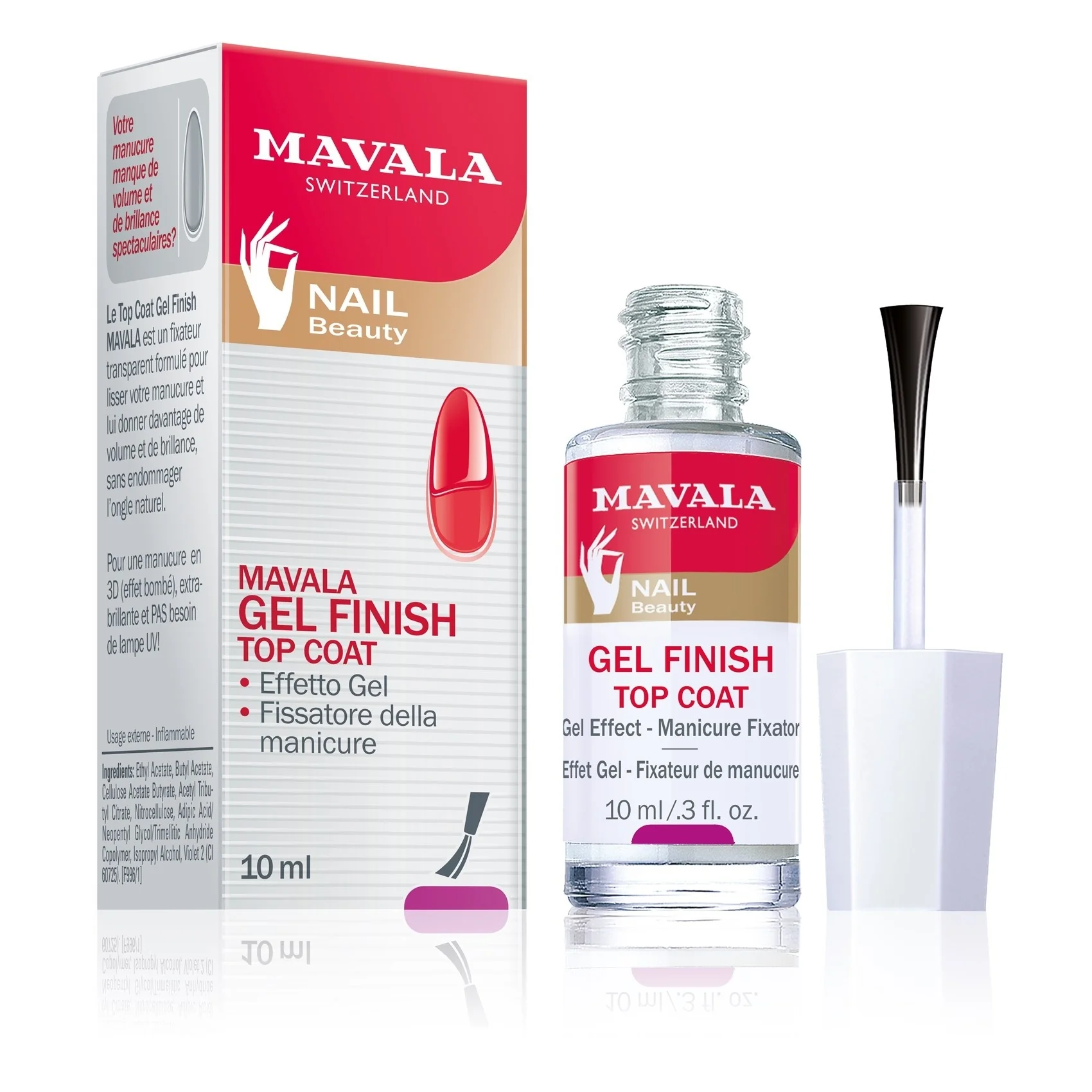 Mani e Unghie Top Coat Gel Finish - Top Coat, Trattamento Unghie