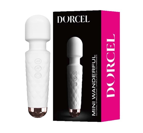 Dorcel Mini Wanderful masażer do ciała i miejsc intymnych różdżka White