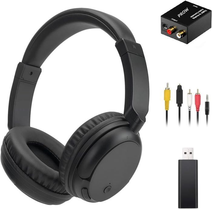 Casque sans fil - BELOVED BY WINARETTA - TV-BT5.3 - Supra-auriculaire - Bluetooth 5.3 faible latence - Autonomie 30+ h