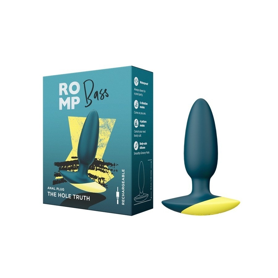 HUMP Vibrator Bass Analplug - 1 Stück