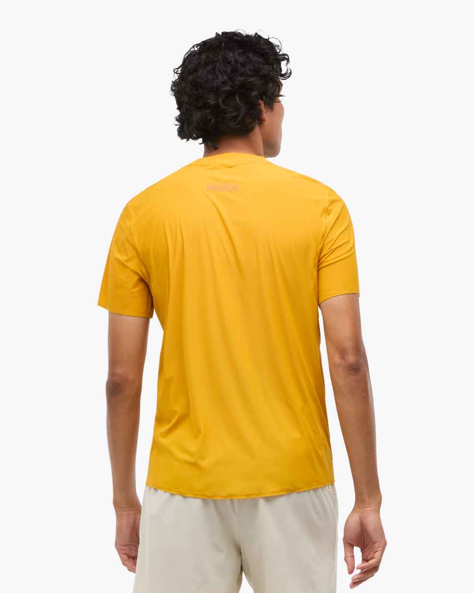 HOKA Airolite Run Top Varsity / Gelb