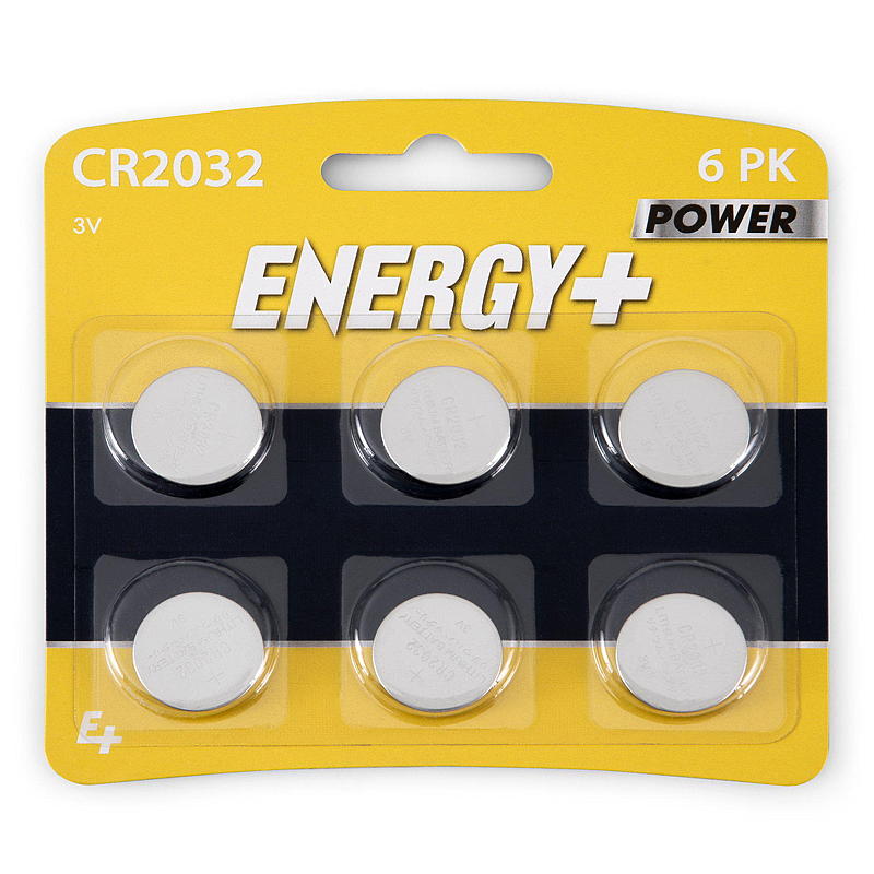 Energy-nappikennoparistot Energy 6 kpl CR2032
