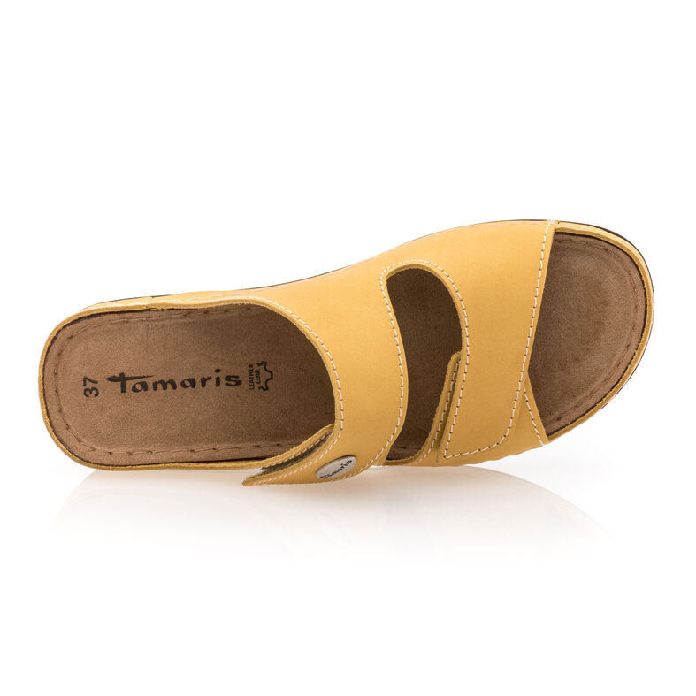Scarpe comode da donna gialle