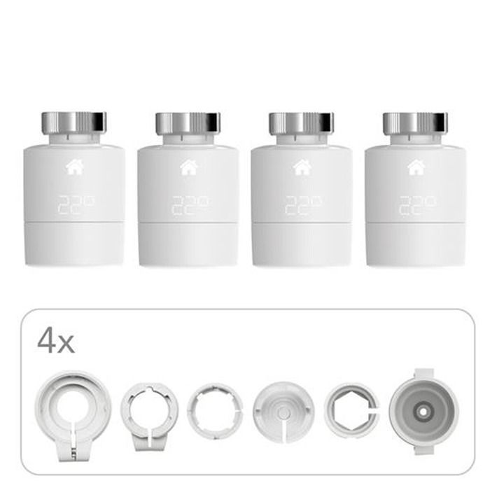 Thermostat connecté Tado V3+ Kit démarrage 4 têtes thermostatiques