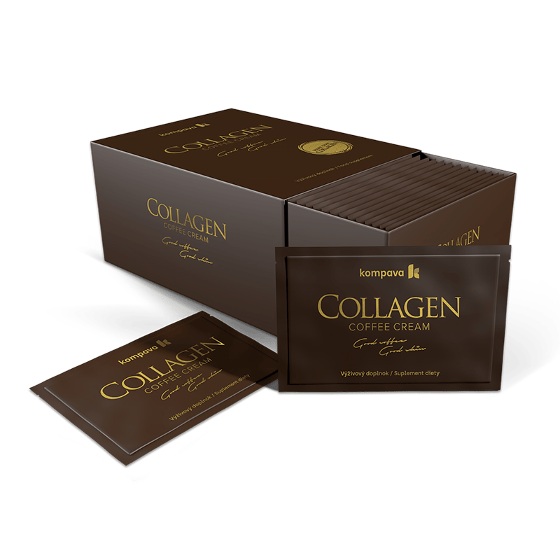 Crema al caffè e collagene Kompava