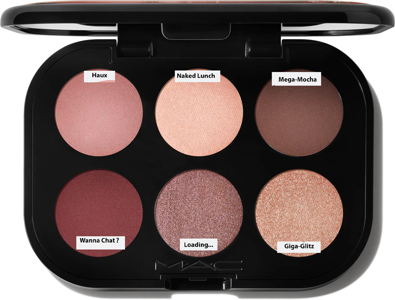 MAC Cosmetics Connect In Colour Eye Shadow Palette 6 shades paleta cieni do powiek