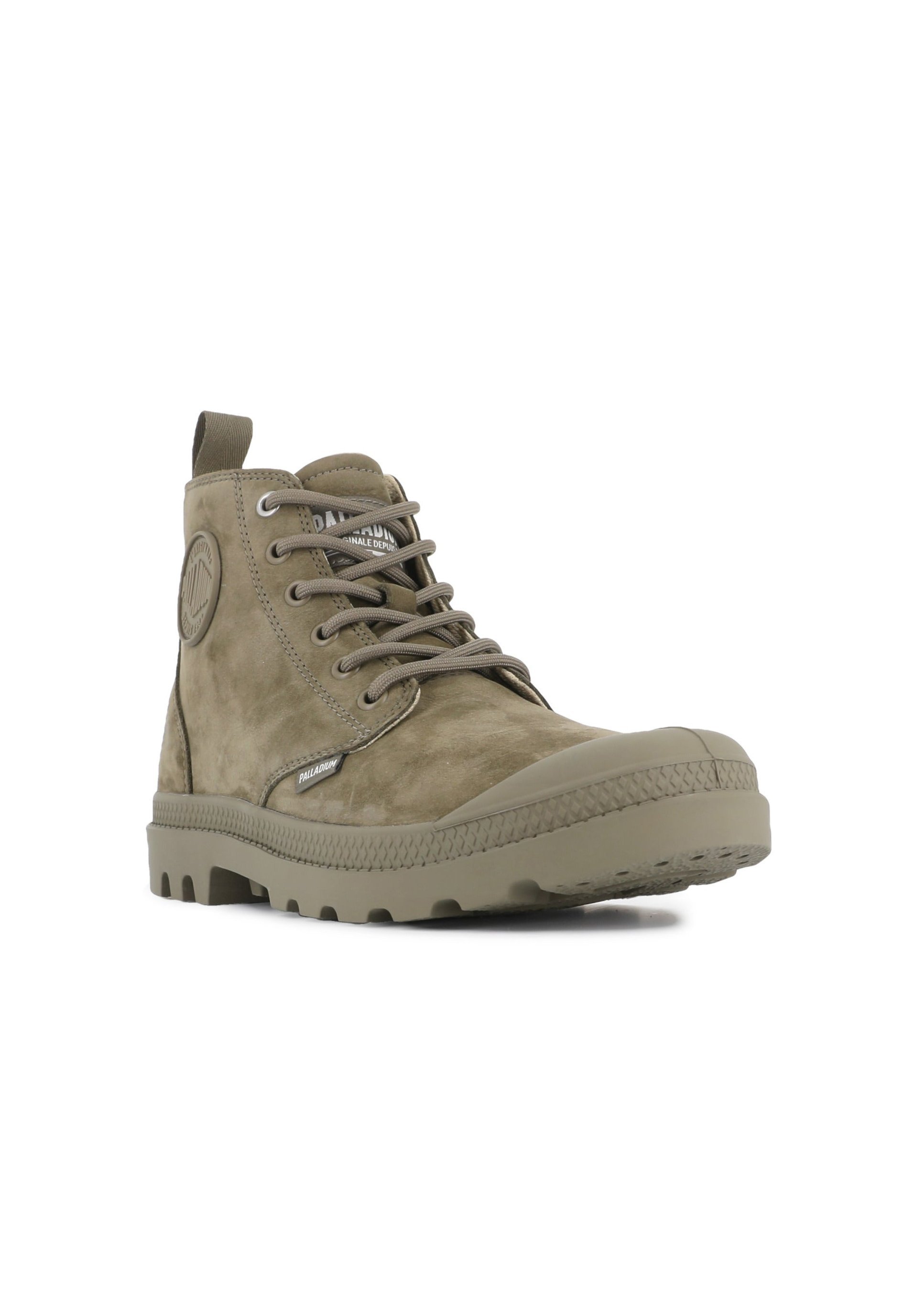 Palladium PAMPA - Bottines à lacets - vert foncé
