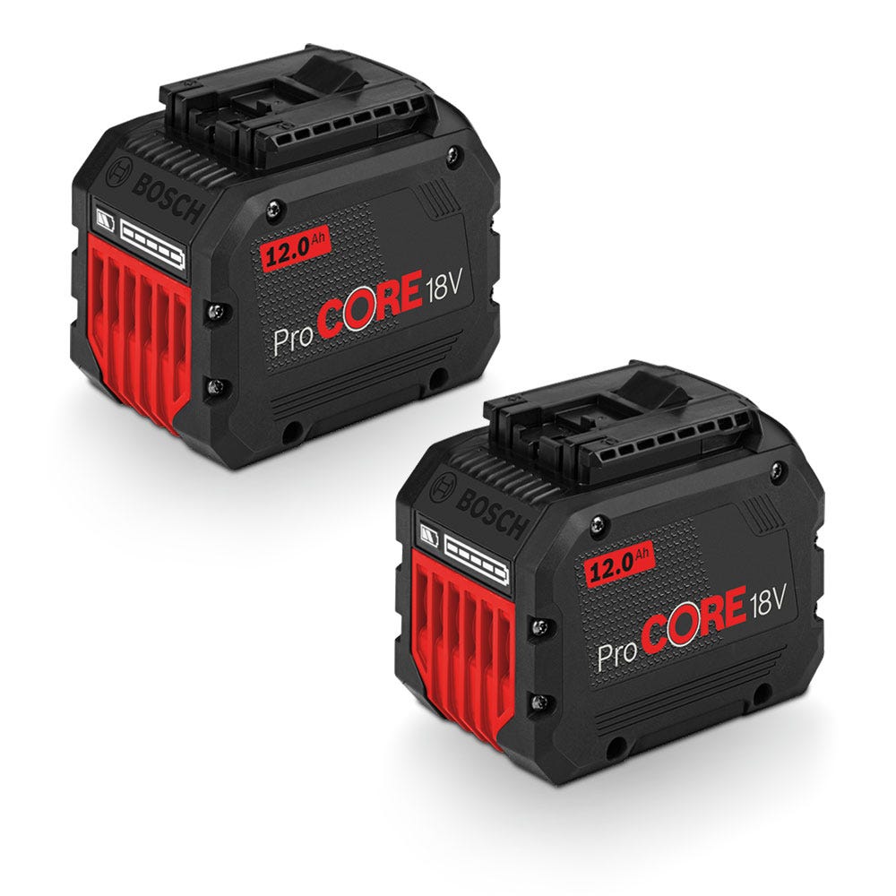 Pachet de baterii litiu-ion BOSCH ProCORE18V 2 x 12,0 Ah 0615990M5L