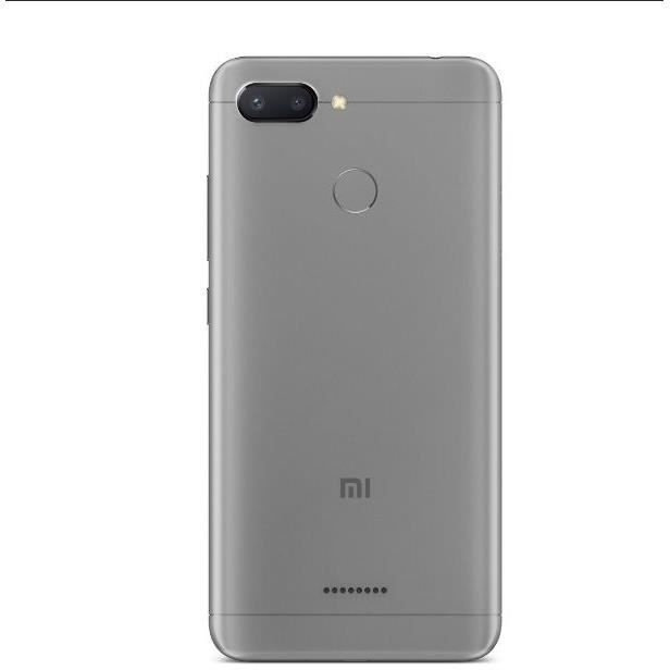 XIAOMI - Redmi 6 - 4 GB de RAM - 64 GB de ROM - Gris (2018) - Reacondicionado - Excelente estado