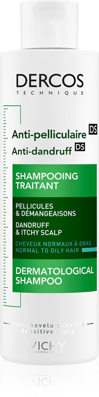 Shampoo Anticaspa Vichy Dercos para Cabelos Normais a Oleosos