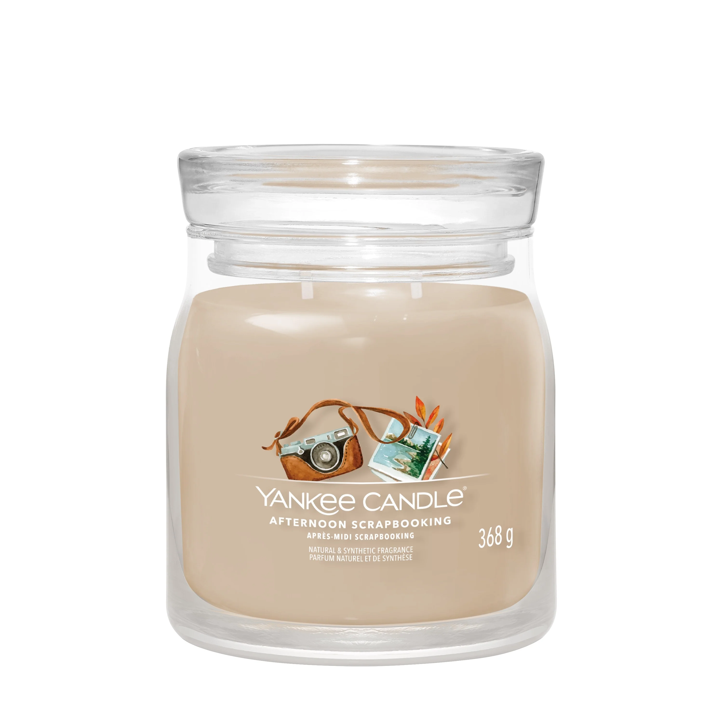 Signature Jar Candles Afternoon Scrapbooking - Candela Profumata