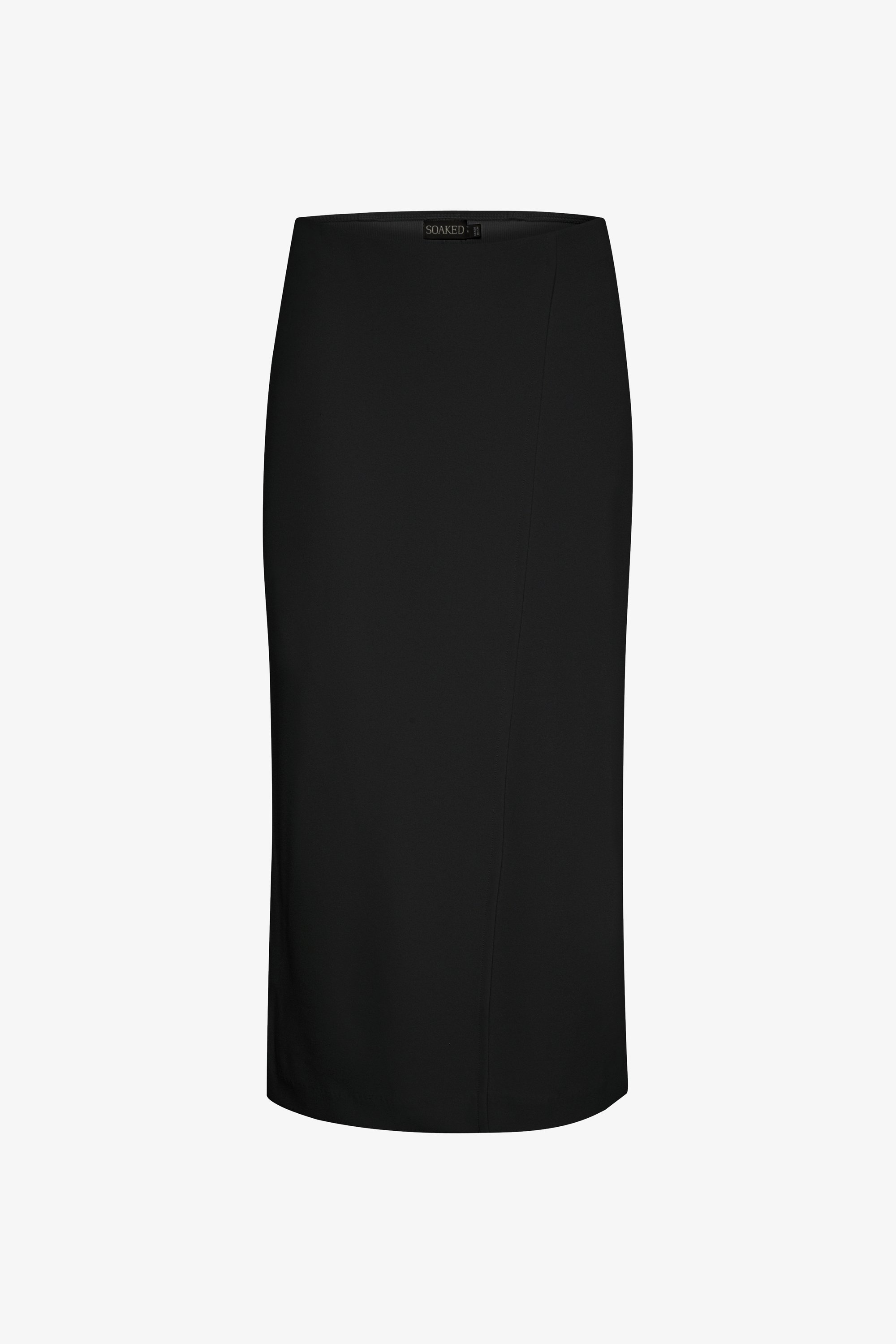Jupe portefeuille Soaked in Luxury BEA - noire