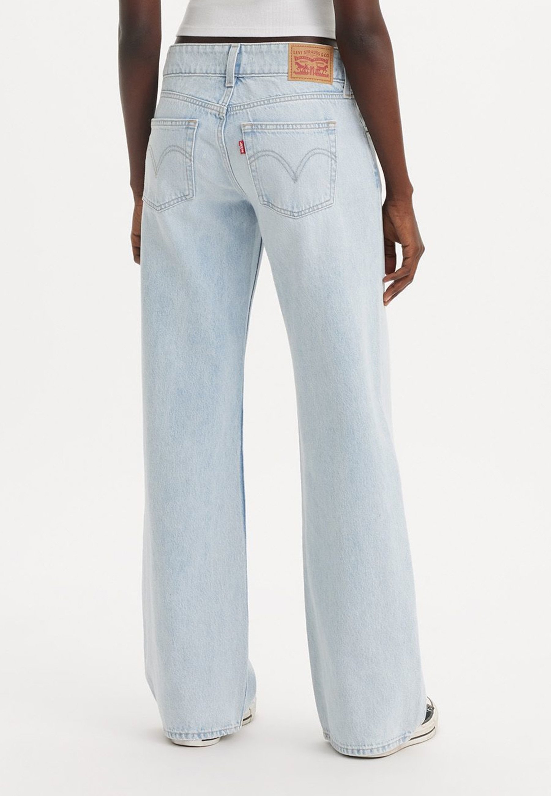 Levi's® SUPERLOW - Jeans dalla vestibilità comoda - lavorazione abrasiva