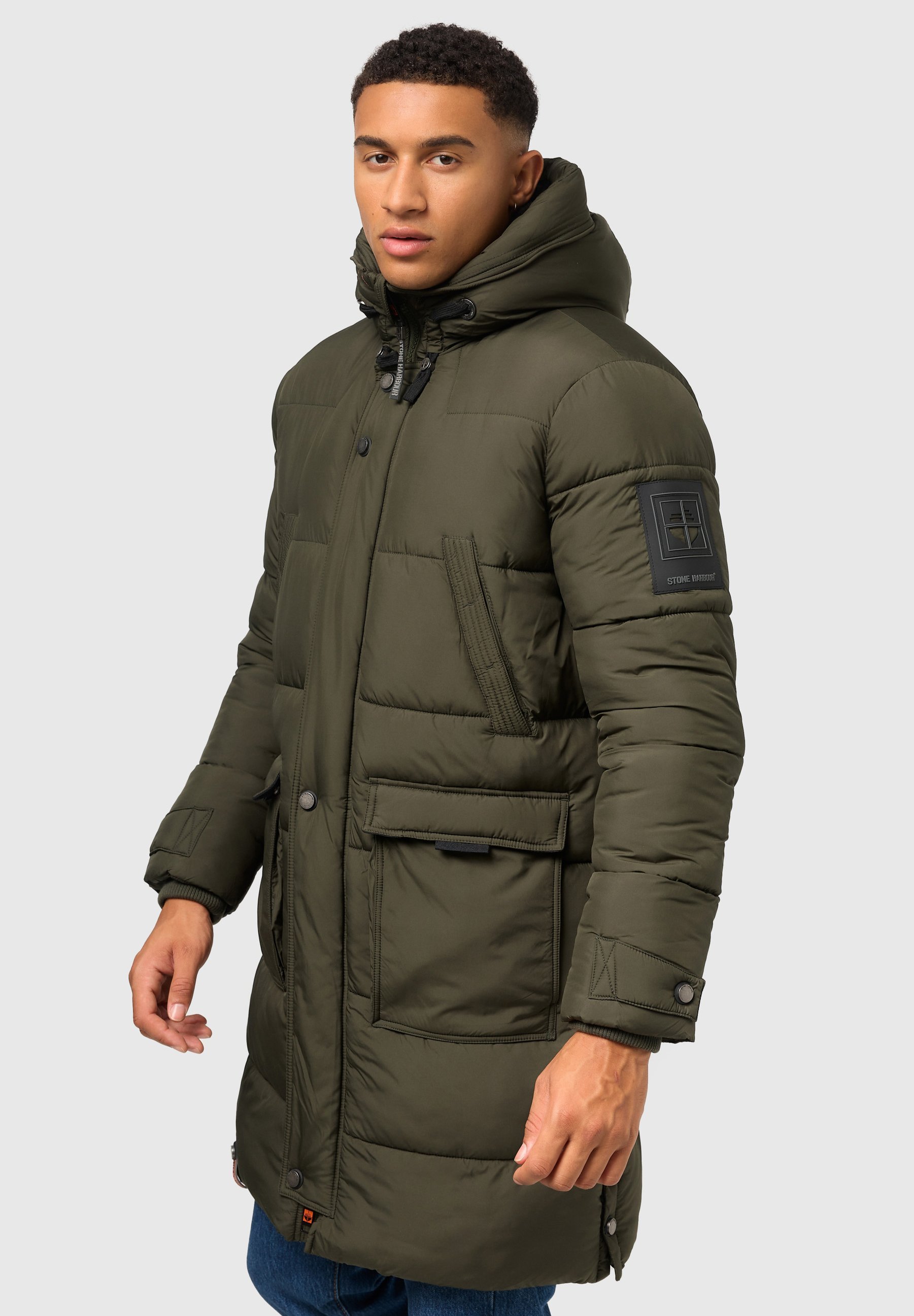 STONE HARBOR EVIDENCE - Manteau d'hiver - olive