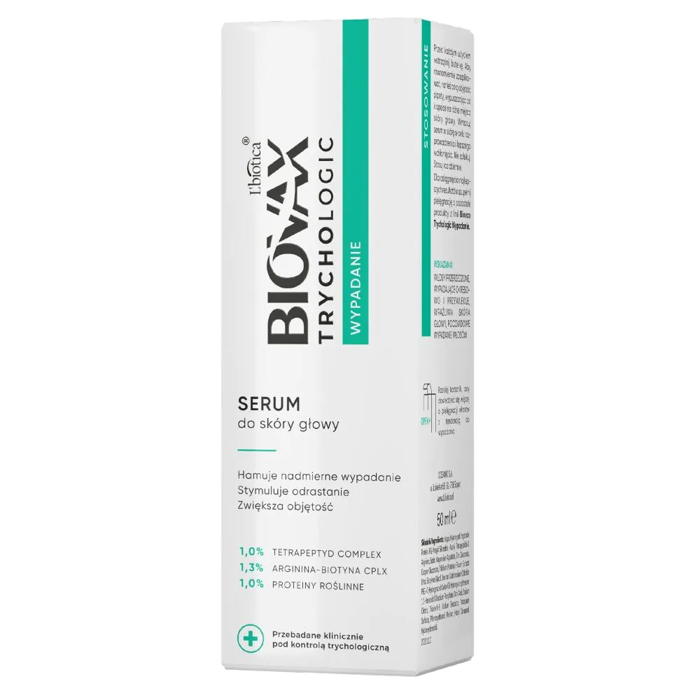 Biovax Trychologic Stymulujące Serum przeciw wypadniu włosów