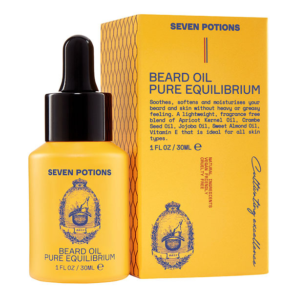 Seven Potions Skäggolja Pure Equilibrium 30ml | Herr | Superdrug