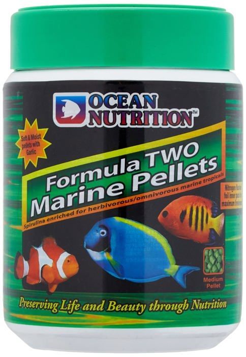 Ocean Nutrition Formula Two - Gránulos extruidos para peces de tamaño mediano, 200 g (Salt Creek, mod. 52554)