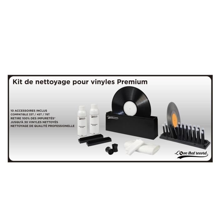 LOVE THAT RECORD PREMIUM VERTICAL VINYL CLEANING KIT