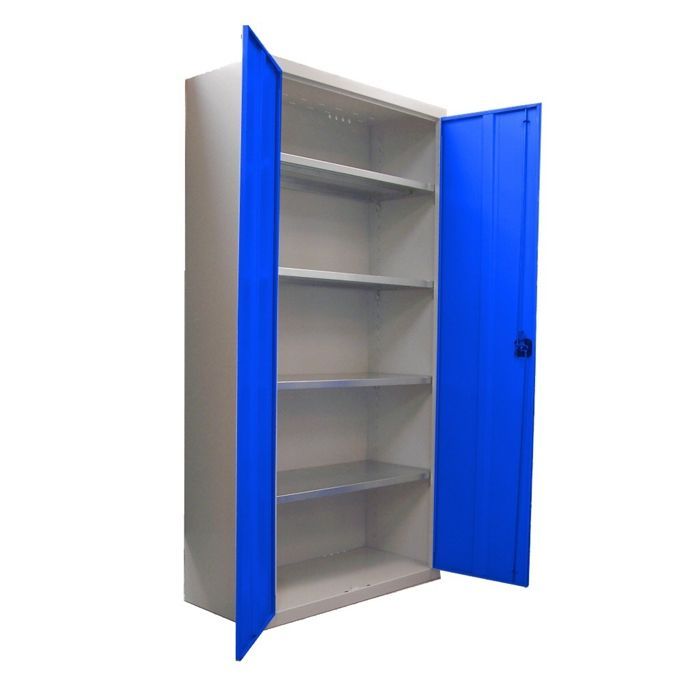 Tablette en acier galvanisé inox 1200 mm pour armoire d'atelier