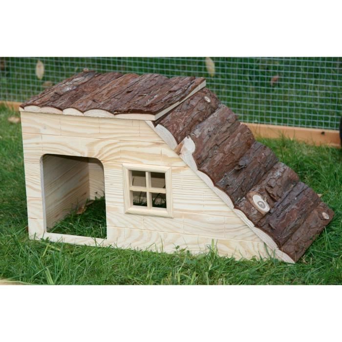 Caseta de jardín KERBL con rampa para roedores - 49x25x25cm