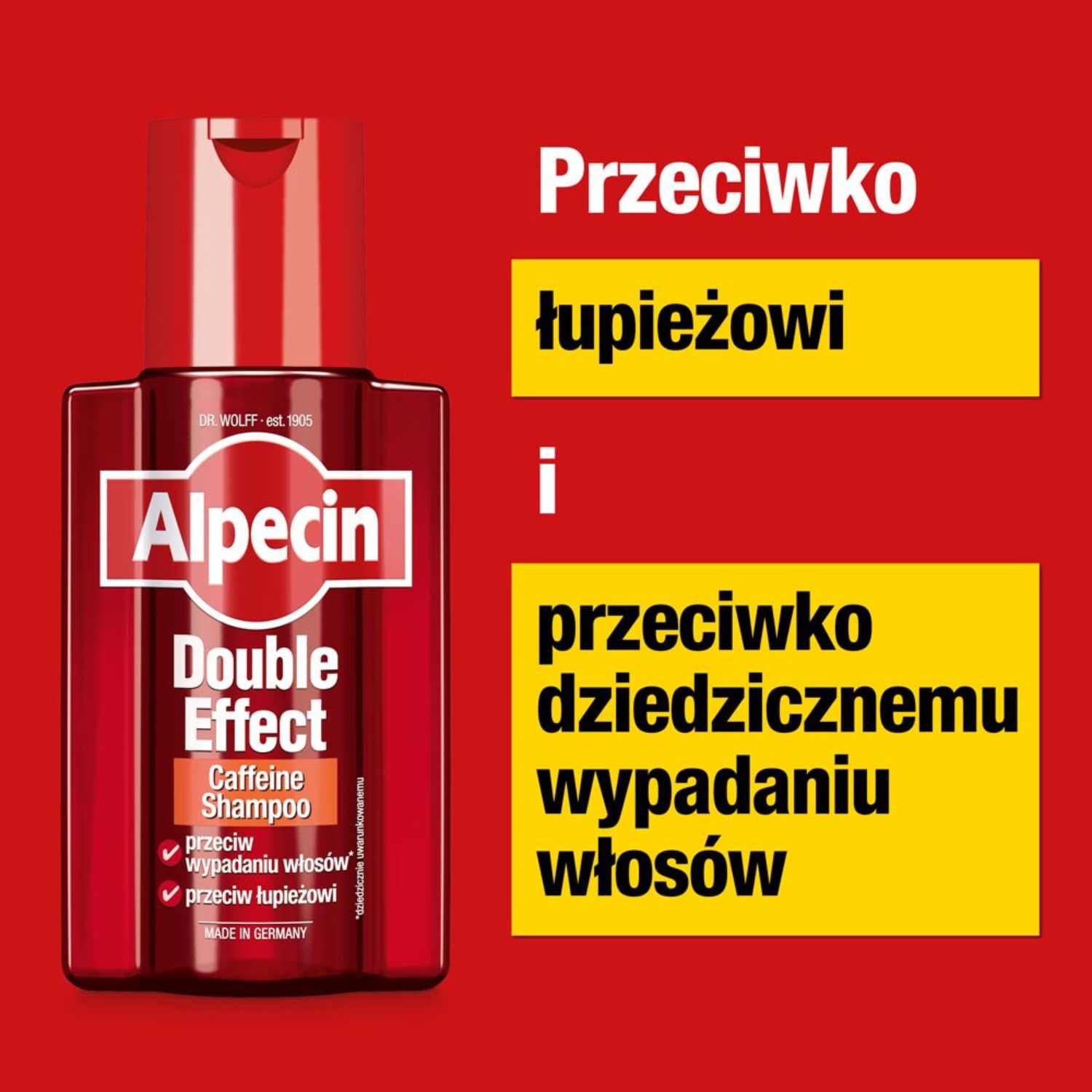 Alpecin Double Effect Caffeine Shampoo