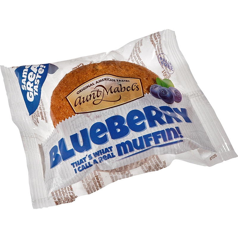 Muffinssit 95 g Mustikka-täti Mabel's