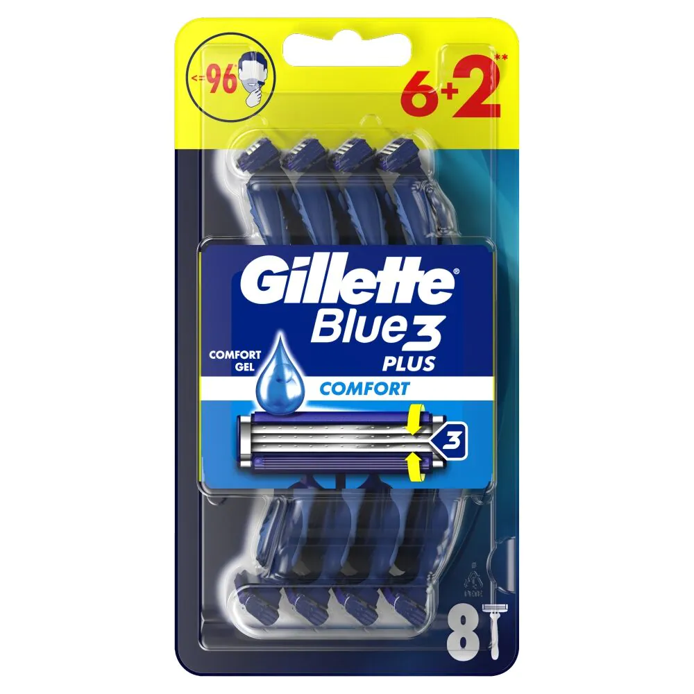 Gillette Blue3 Maszynki 6+