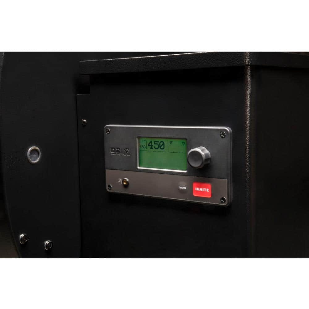 Pro 780 WLAN-Pelletgrill und Smoker in Schwarz