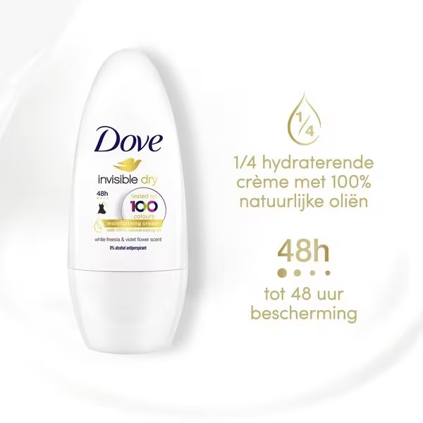 Dove Invisible Dry antiperspirant dezodorans u roleru 50ml