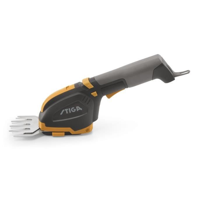 STIGA SGM 102 AE MULTIUTENSILE 2 IN 1, 10.8V 2.5AH, LAME DA 18/11 CM – MANICO GIREVOLE A 180°, CARICABATTERIE E CUSTODIA INCLUSI –
