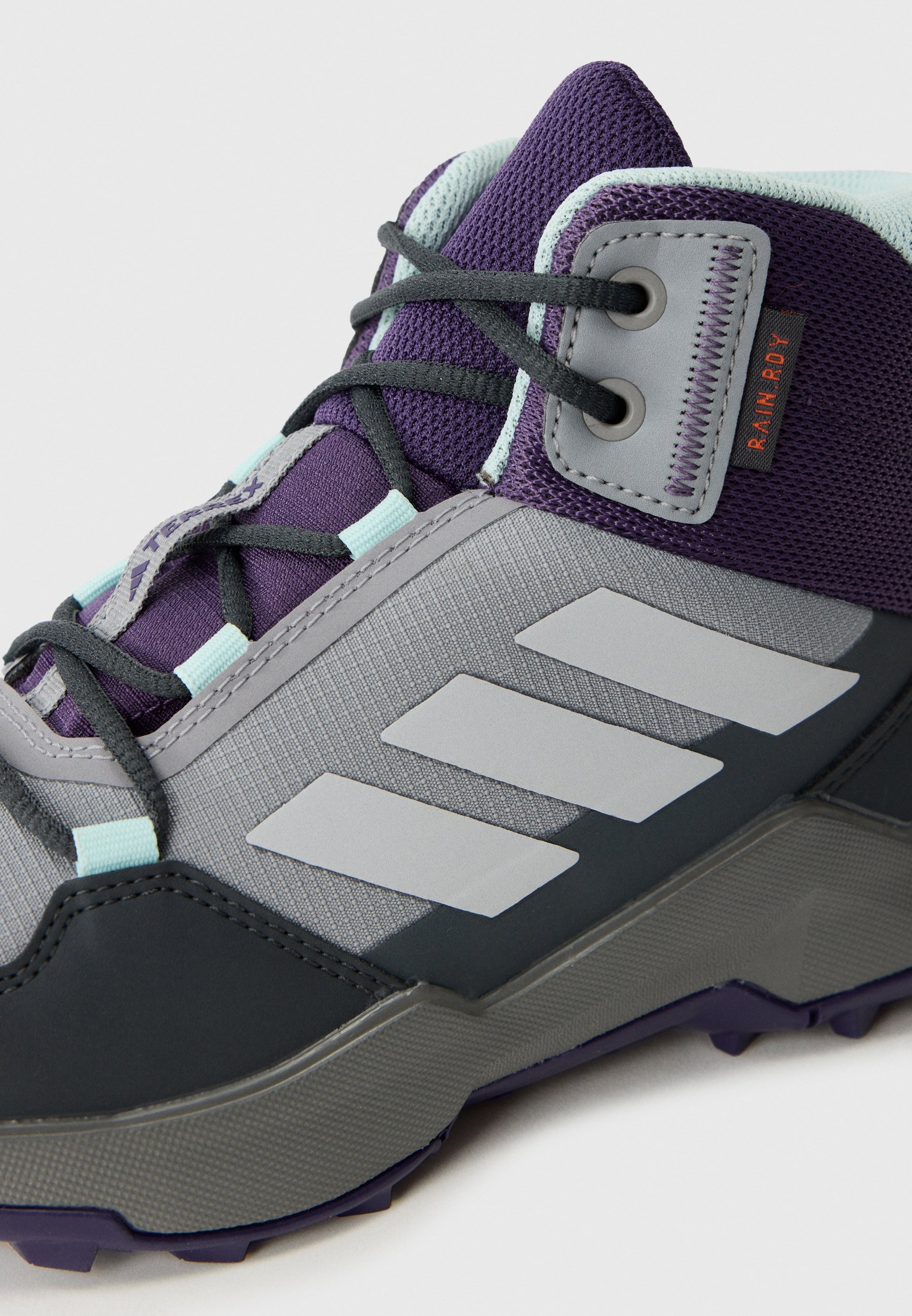 Adidas Terrex AX4R UNISEXE - Chaussures de randonnée - gris 3/gris 2/bleu turquoise semi-brillant
