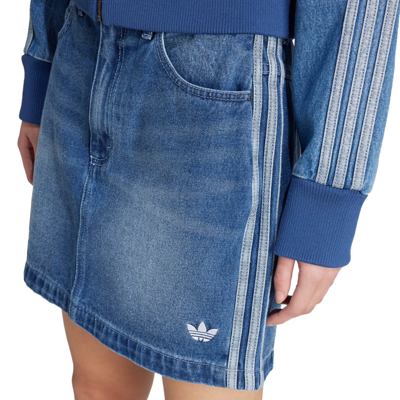 adidas Adicolor 3-Stripes Denim Mini