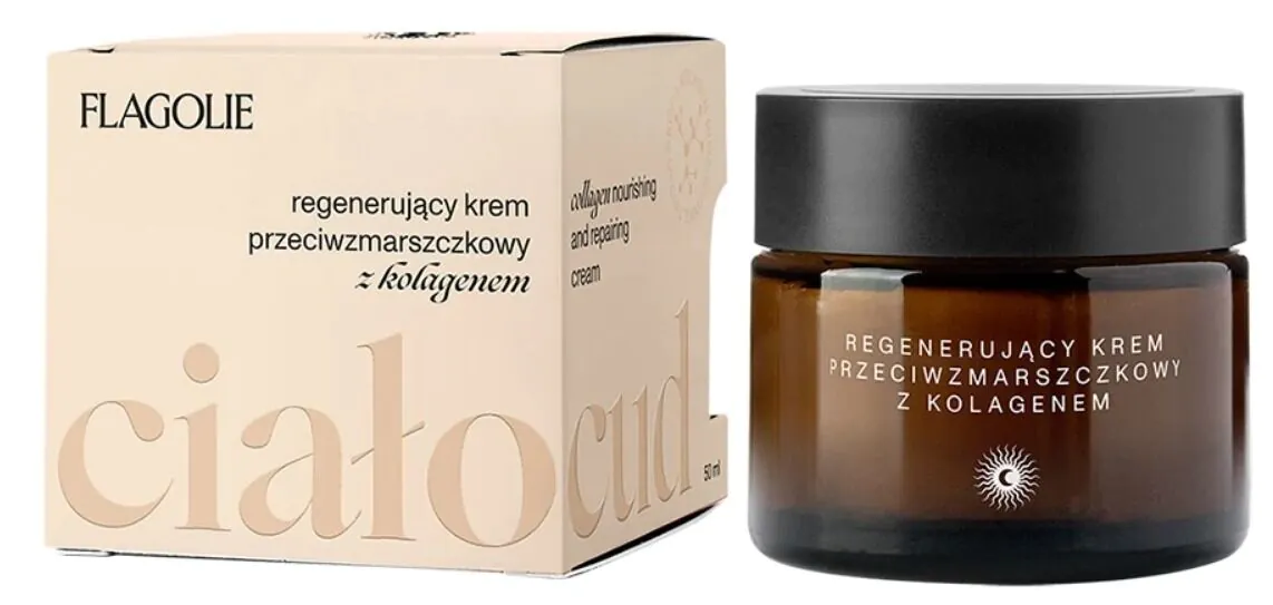 Flagolie - Regenerujący krem przeciwzmarszczkowy z kolagenem 50ml