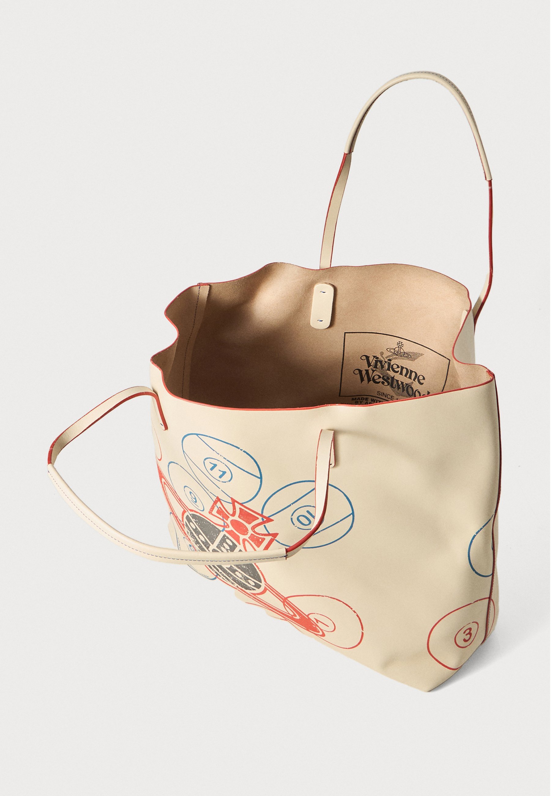 Vivienne Westwood STUDIO SHOPPER - Handtas - ecru