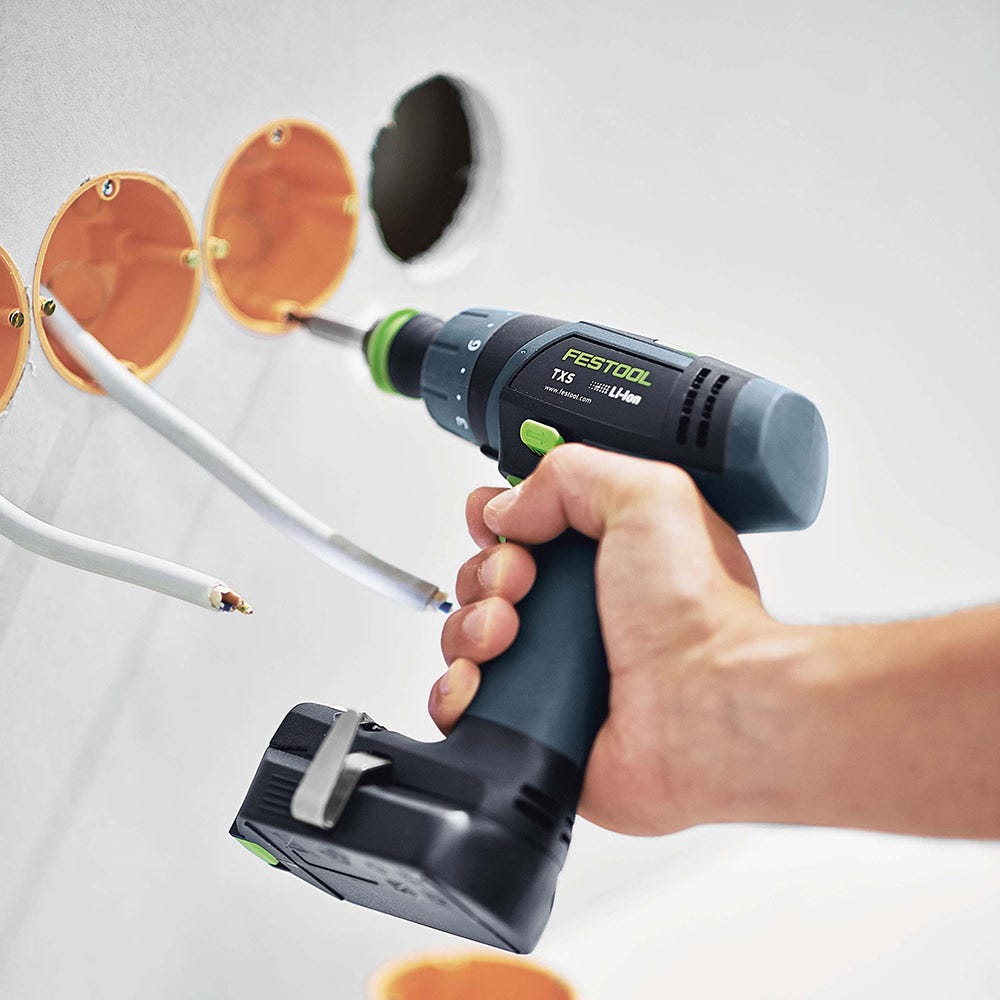 FESTOOL Akku-Bohrschrauber-Set 10,8 V 2 x 2,6 Ah 10 mm 576104