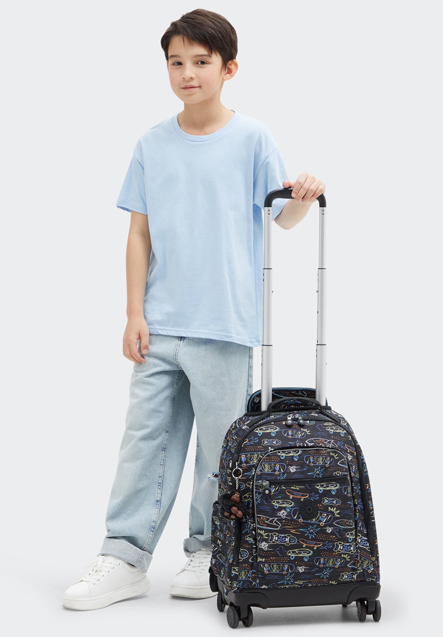 Kipling NEW ZEA BTS PRT - Bagage - neon skate